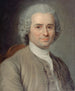 Retrato de Jean-Jacques Rousseau 1712-1778 escritor y filósofo - Maurice Quentin de La Tour — vista de la obra