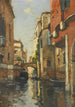 At the Venice Canal - Maurice Bompard — artwork view