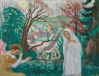 Maurice Denis - Annonciation au jardin printanier.webp
