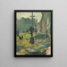 Cementerio en flores - Maurice Denis — cuadro enmarcado en la pared