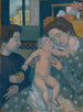 Niño desnudo Maternidad la manzana - Maurice Denis — vista de la obra