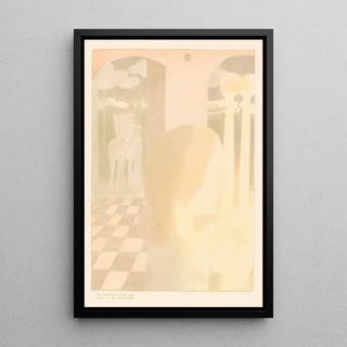 Maurice Denis - Jonkvrouw wacht op haar geliefde ridder.webp