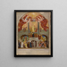 La Pentecôte la Iglesia romana la Iglesia de oriente - Maurice Denis — cuadro enmarcado en la pared