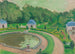 The Château de Rosanbo, the basin and the pavilions, sketch 2 - Maurice Denis — artwork view