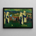 Las monjas en la terraza de Saint-Germain - Maurice Denis — cuadro enmarcado en la pared