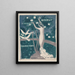 Amor - Maurice Denis — cuadro enmarcado en la pared