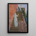 Visitation dans l'escalier de Silencio - Maurice Denis — cuadro enmarcado en la pared