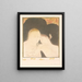 Una mujer abraza a un joven en sus brazos - Maurice Denis — cuadro enmarcado en la pared