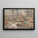 Docks en East Boston - Maurice Prendergast — cuadro enmarcado en la pared