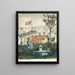 Excursionnistes Nahant - Maurice Prendergast — framed artwork on a wall