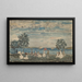 Figuras en una playa - Maurice Prendergast — cuadro enmarcado en la pared