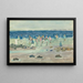 Low Tide - Maurice Prendergast — framed artwork on a wall