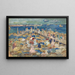 Marea baja en Beachmont - Maurice Prendergast — cuadro enmarcado en la pared