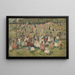 Día de mayo en Central Park - Maurice Prendergast — cuadro enmarcado en la pared