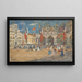 Place Saint-Marc - Maurice Prendergast — framed artwork on a wall