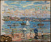 Paseo junto al mar - Maurice Prendergast — vista de la obra