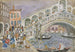 Rialto Bridge, covered bridge, Venice - Maurice Prendergast — artwork view