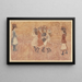 Rope skipping - Maurice Prendergast — framed artwork on a wall