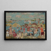 Le Rivage - Maurice Prendergast — framed artwork on a wall