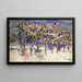 Trees - Maurice Prendergast — framed artwork on a wall