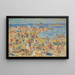 View along the coast of New England - Maurice Prendergast — framed artwork on a wall