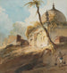 Mausoleum in ruins in northern India - George Chinnery — artwork view
