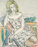 Retrato de una joven - Max Beckmann — vista de la obra
