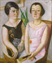 Doble retrato - Max Beckmann — vista de la obra