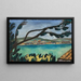 Pequeño paisaje de Bandol - Max Beckmann — cuadro enmarcado en la pared