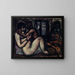 Leda - Max Beckmann — framed artwork on a wall