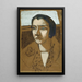 Retrato de Marie Swarzenski - Max Beckmann — cuadro enmarcado en la pared