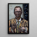 Retrato de Morton D. May - Max Beckmann — cuadro enmarcado en la pared
