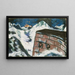 Mur de quai - Max Beckmann — cuadro enmarcado en la pared
