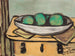 Nature morte avec un grand fruit vert - Max Beckmann — artwork view
