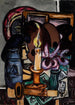 Nature morte avec deux grandes bougies - Max Beckmann — artwork view
