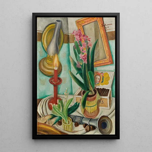 Max Beckmann - Stilleben mit brennender Kerze.webp