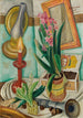 Still life with lit candle - Max Beckmann — artwork view