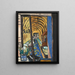 Un bar en París - Max Beckmann — cuadro enmarcado en la pared