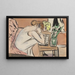 Sin título Dos jóvenes leyendo - Max Beckmann — cuadro enmarcado en la pared