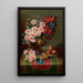 Still life with flowers - Max Carlier — framed artwork on a wall