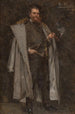 retrato de un caballero con abrigo de piel - Max Johann Bernhard Koner — vista de la obra