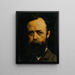 Retrato de un caballero - Max Klinger — cuadro enmarcado en la pared