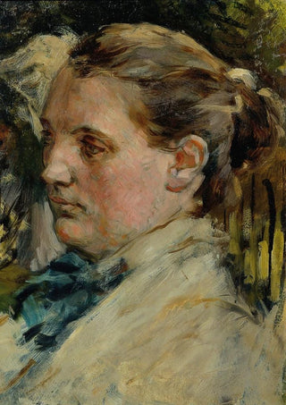 Max Klinger - Weiblicher Studienkopf.webp