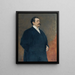 Premier Herbert Bismarck - Max Koner — framed artwork on a wall