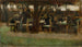 At Etzenhausen, garden-restaurant - Max Liebermann — artwork view