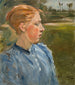 Girl in Blue in the Landscape - Max Liebermann — artwork view