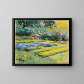 Max Liebermann - Blumenterrasse im Wannseegarten nach Nordwesten.webp