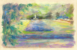 Max Liebermann - Die Blumenterrasse in Wannsee mit Blick auf den Fischotterbrunnen.webp