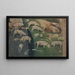 Truie et porcelets, études pour une porcherie - Max Liebermann — framed artwork on a wall