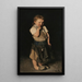 The Shoemaker's Daughter - Max Liebermann — framed artwork on a wall